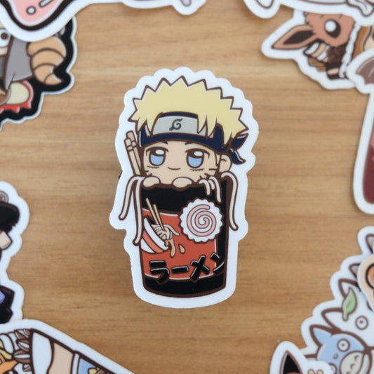 Naruto Ramen Cup Vinyl Sticker