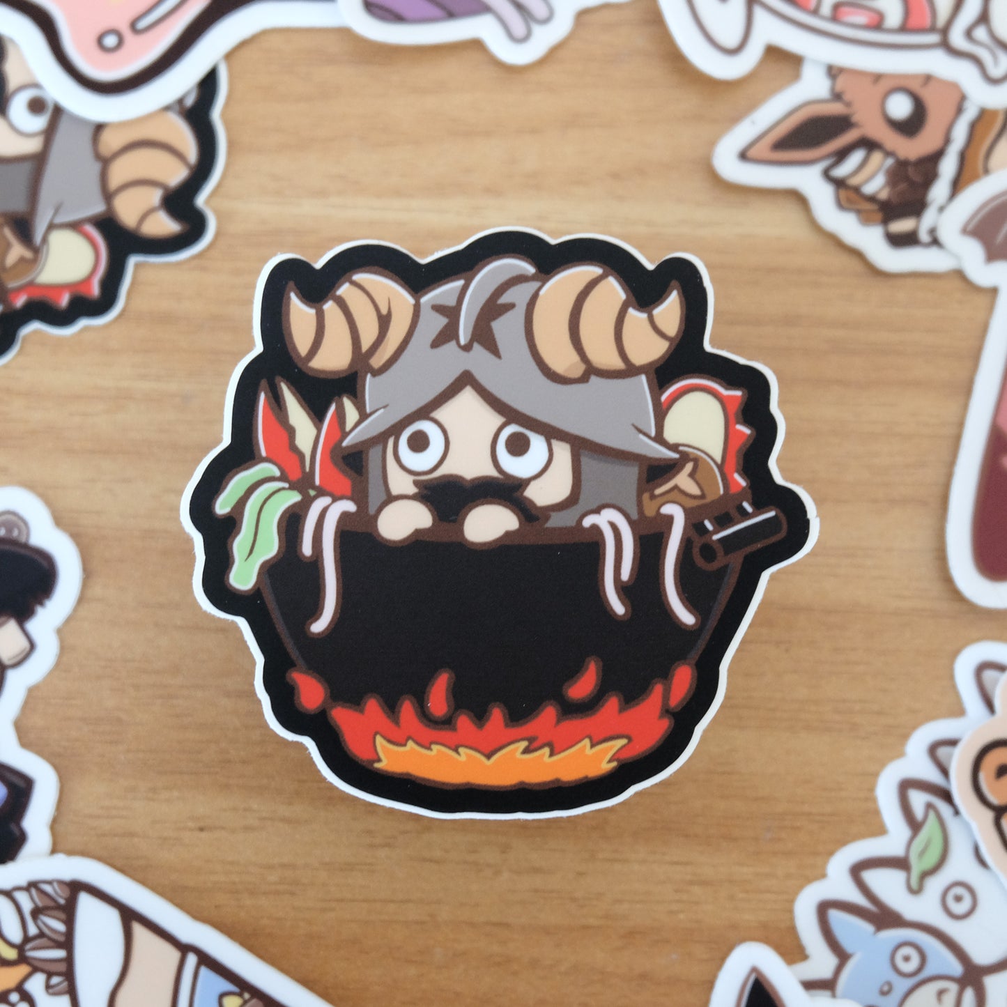 Senshi Hot Pot Vinyl Sticker