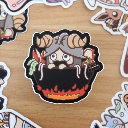 Senshi Hot Pot Vinyl Sticker