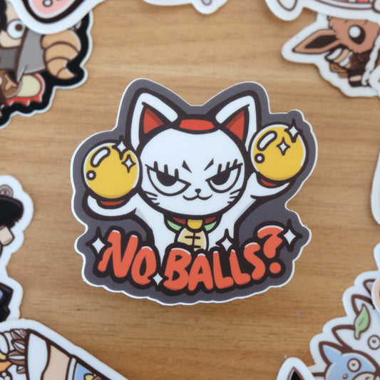 Dandadan No Balls Vinyl Sticker