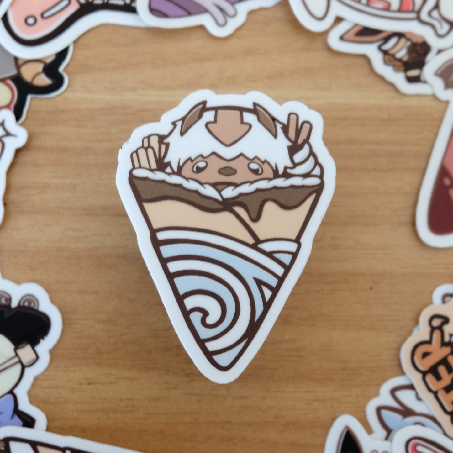 Appa Crepe Vinyl Sticker
