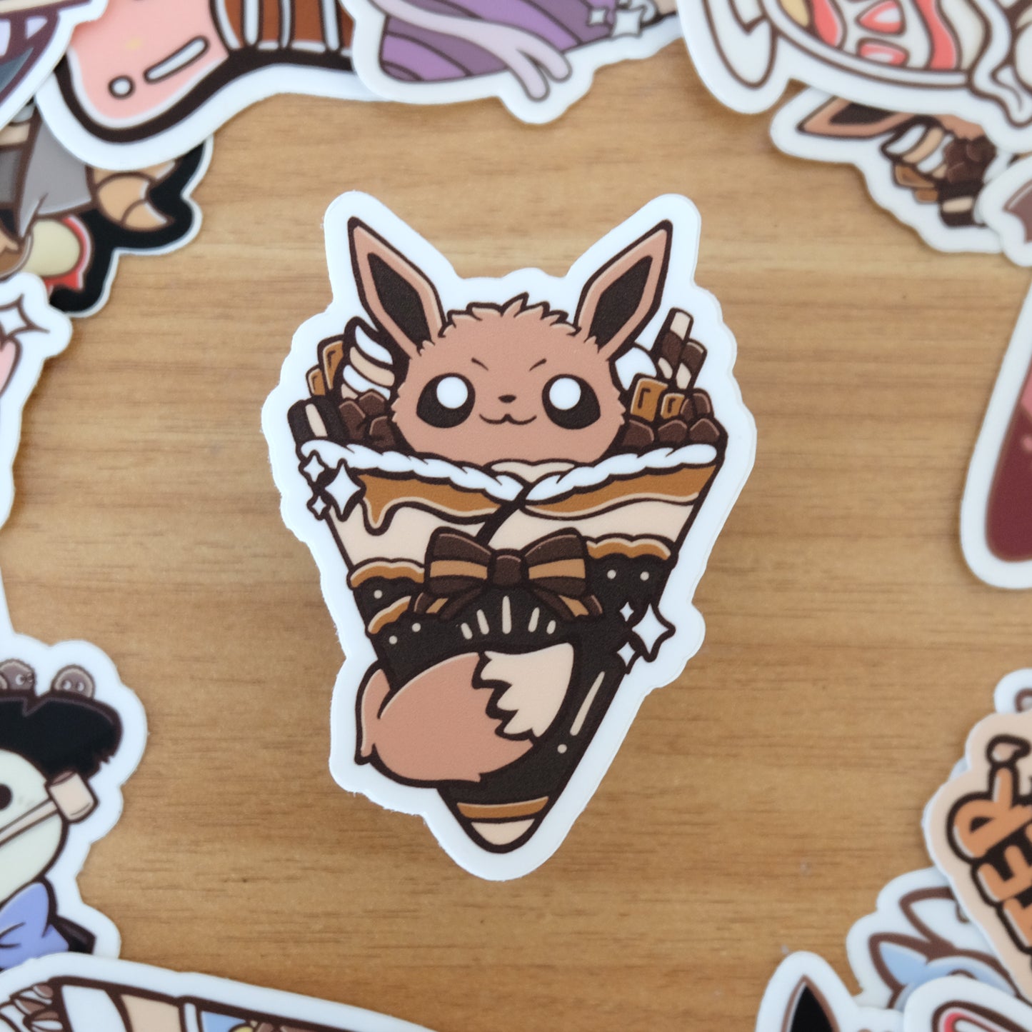 Eevee Crepe Vinyl Sticker
