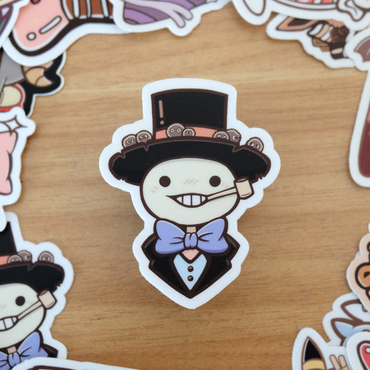 Turnip Head Vinyl Sticker