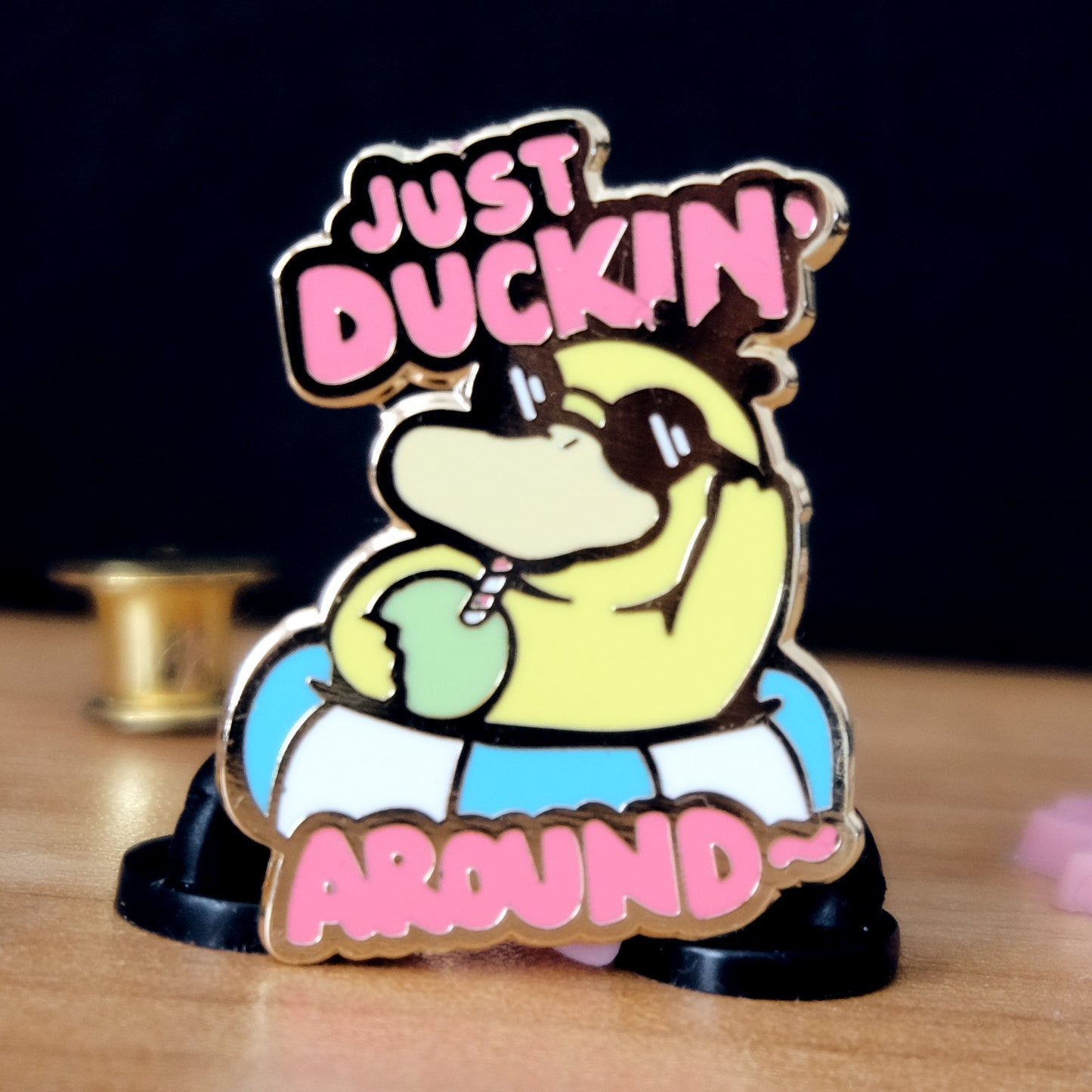 PREORDER: Psyduck Just Duckin' Around Enamel Pin (SHIPS LATE AUGUST)