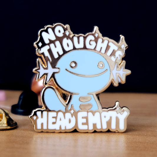 PREORDER: Wooper Head Empty Enamel Pin (SHIPS LATE AUGUST 2026)