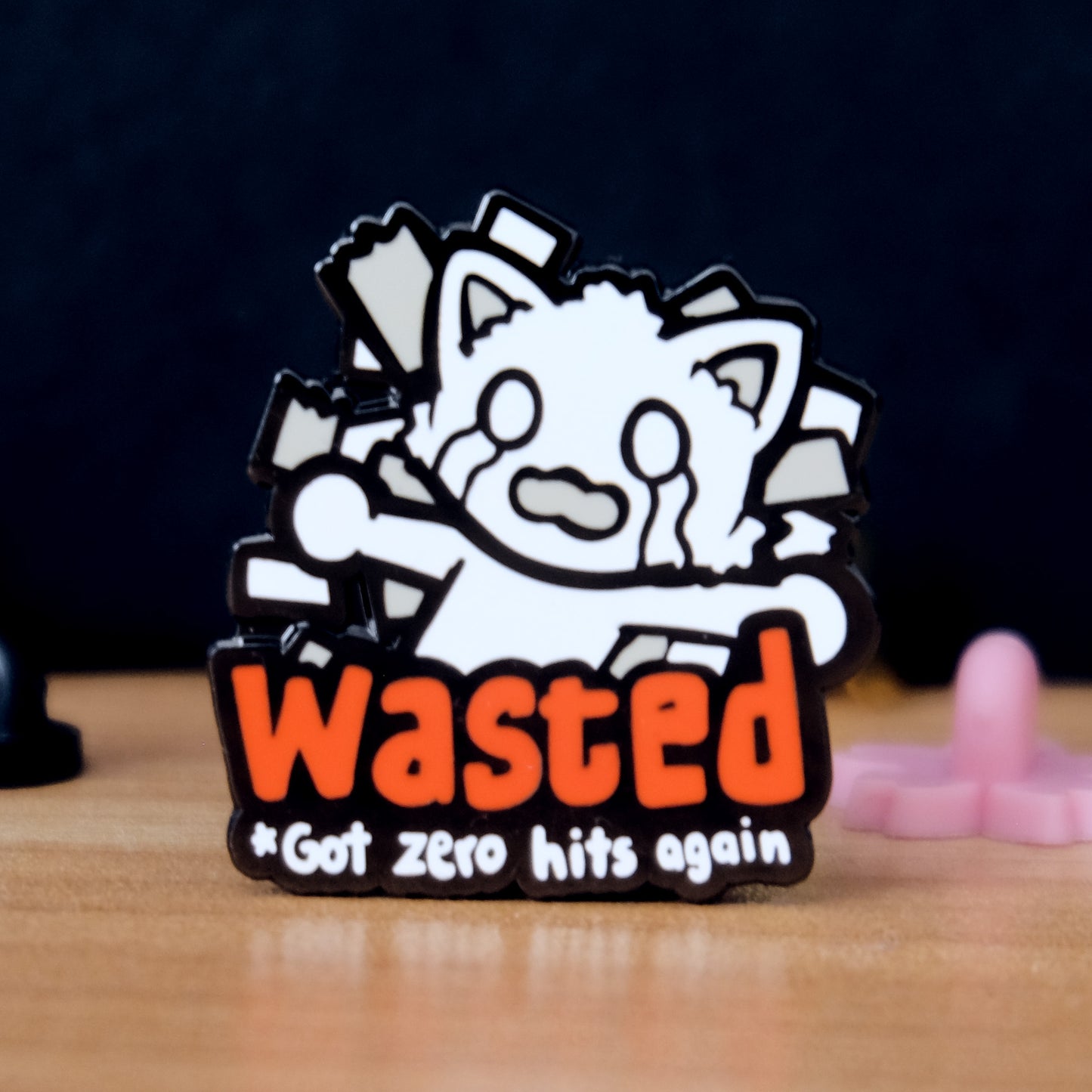 Wasted TCG Series Enamel Pin
