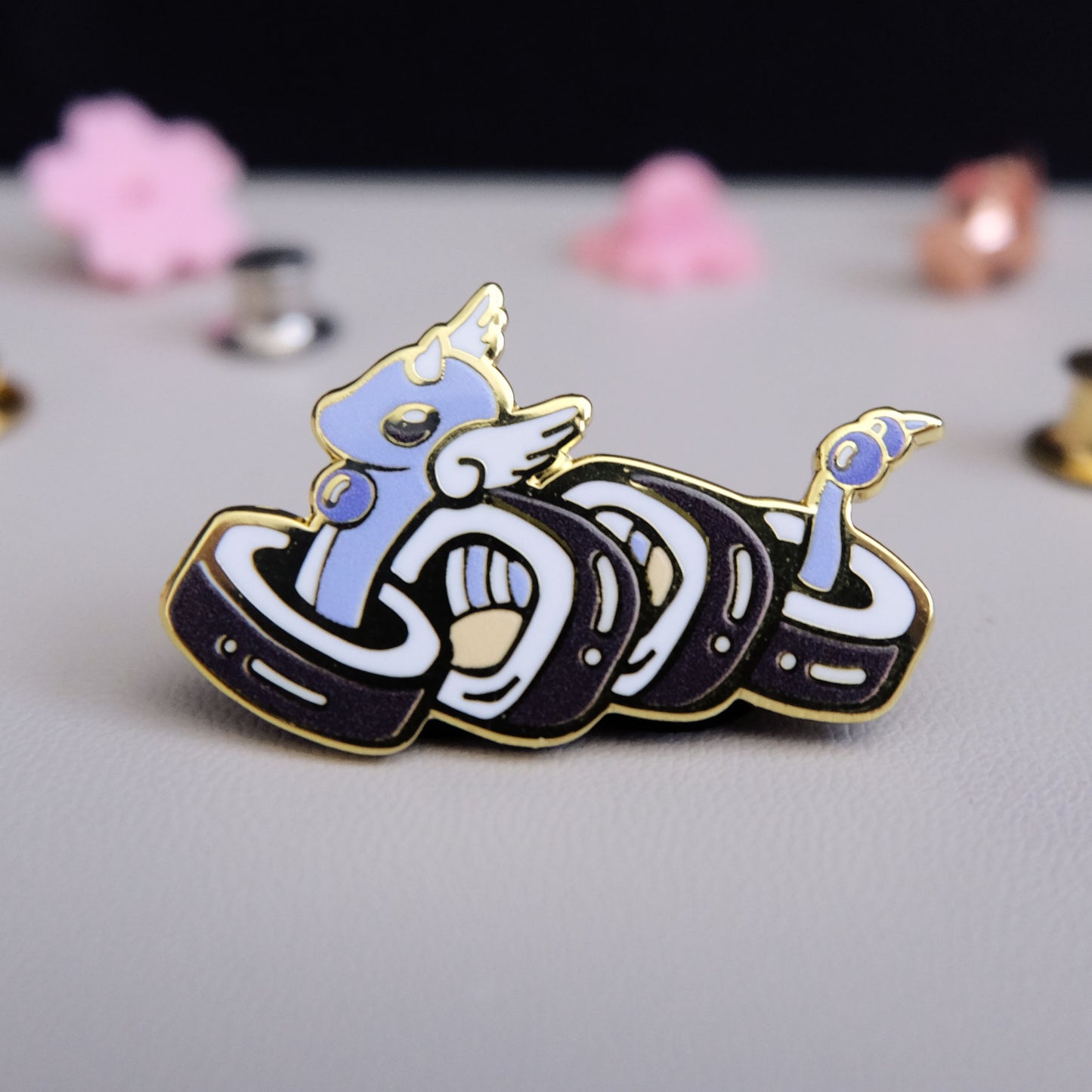 Dragonair Sushi Enamel Pin