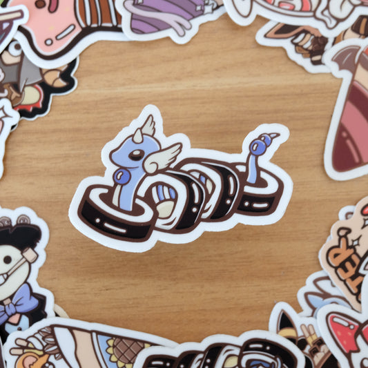 Dragonair Sushi Vinyl Sticker