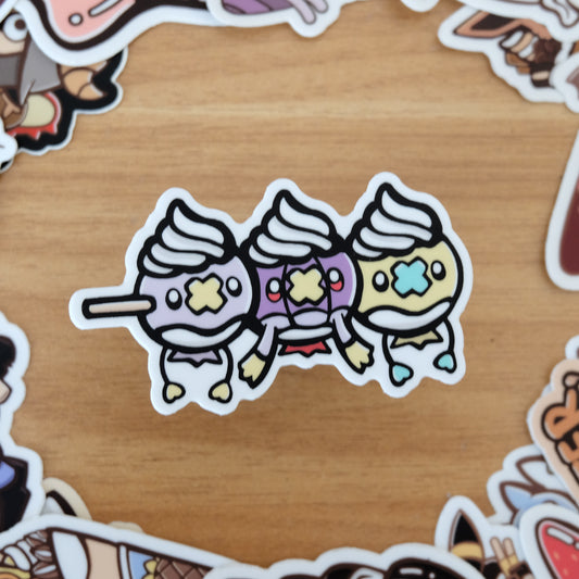 Drfiloon Dango Vinyl Sticker