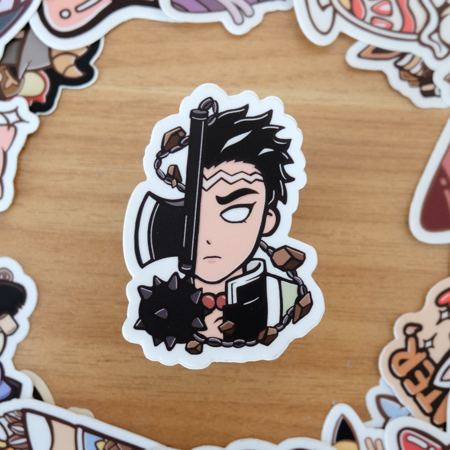 Stone Hashira Vinyl Sticker