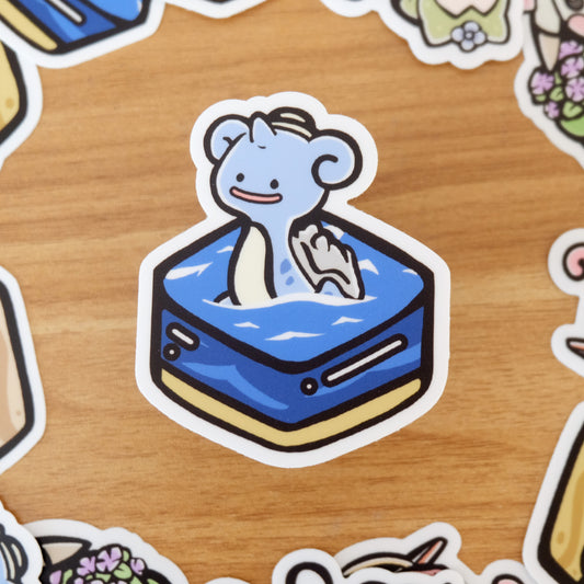 Ditto Lapras Vinyl Sticker