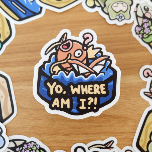 Magikarp Vinyl Sticker