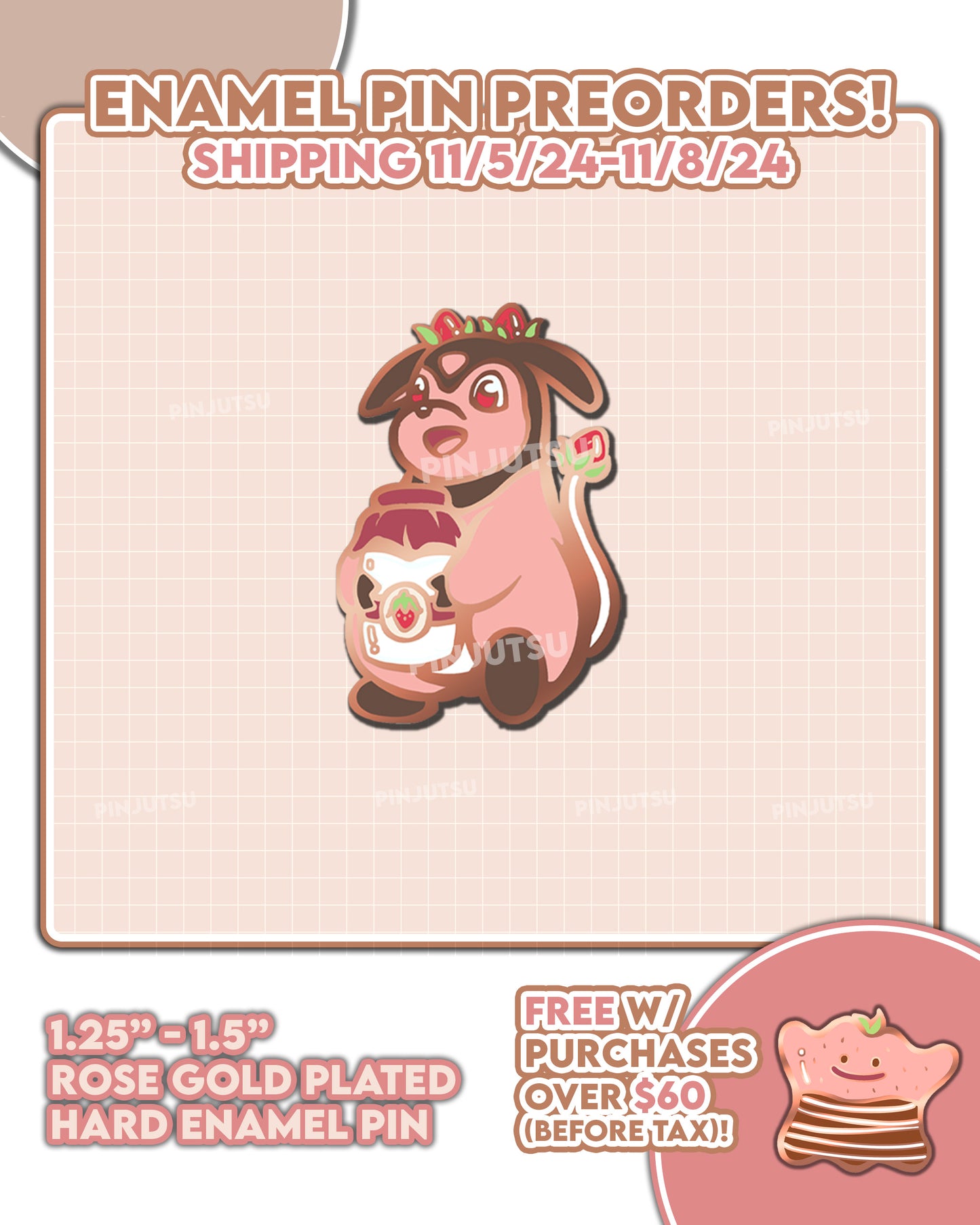 PREORDER: Strawberry Milk (SHIPS EARLY NOVEMBER 2024)