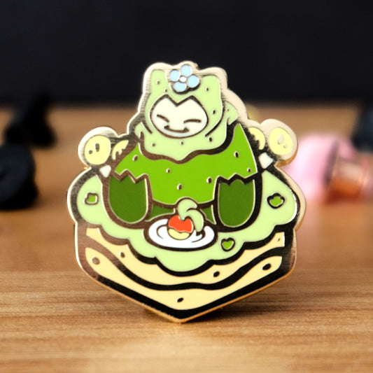 Mosslax Enamel Pin
