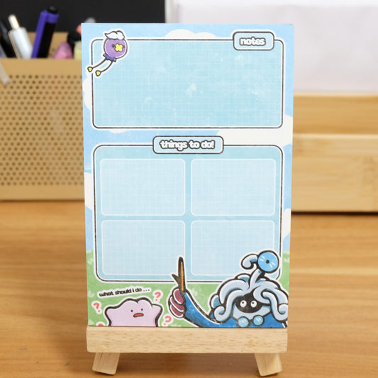 Poke Builders Notepad