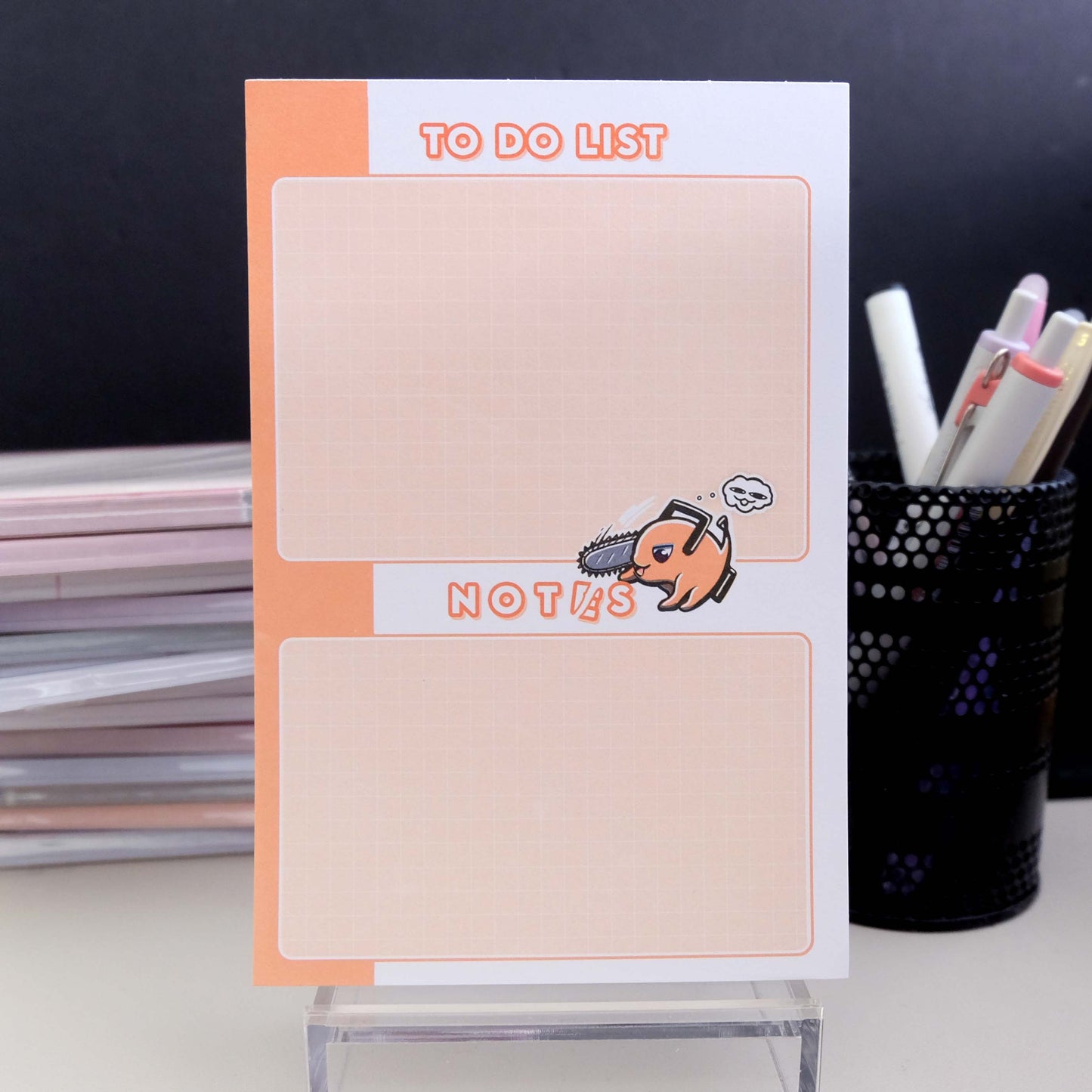 Chainsaw Pup Notepad