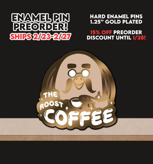 PREORDER: Animal Crossing The Roost Enamel Pin (SHIPS FEBRUARY 2026)