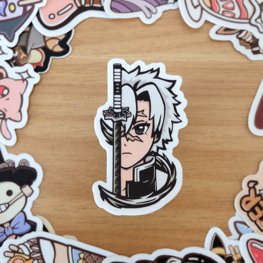 Wind Hashira Vinyl Sticker