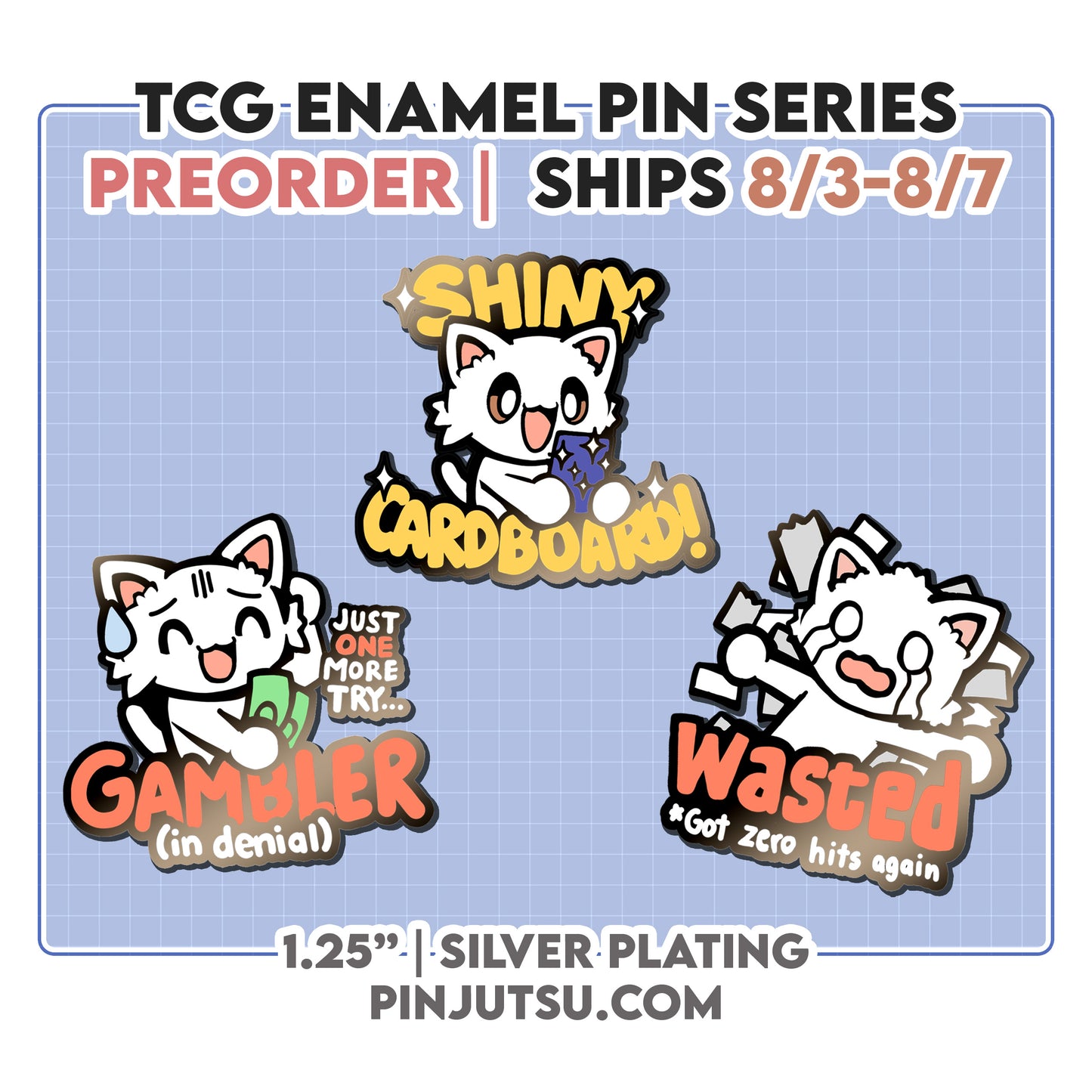 PREORDER: TCG Enamel Pin Series (SHIPS AUGUST 2026)