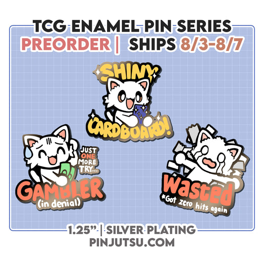 PREORDER: TCG Enamel Pin Series (SHIPS AUGUST 2026)