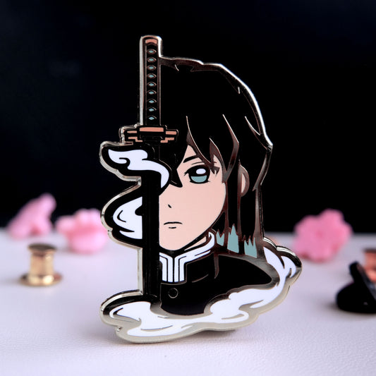 Mist Pillar Enamel Pin