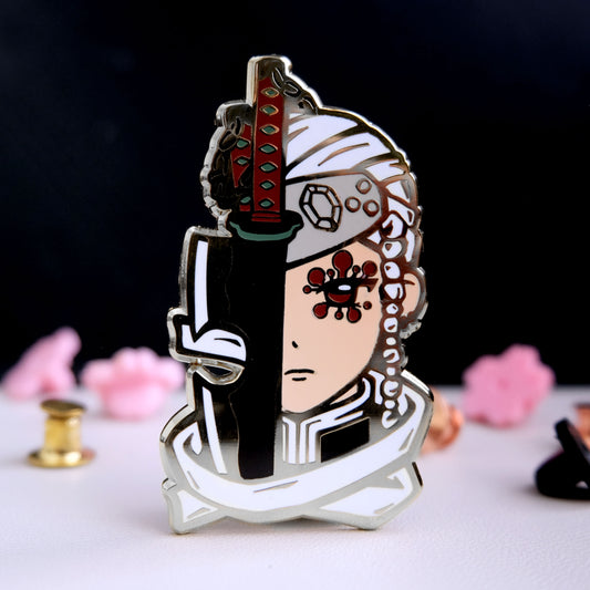 Sound Pillar Enamel Pin