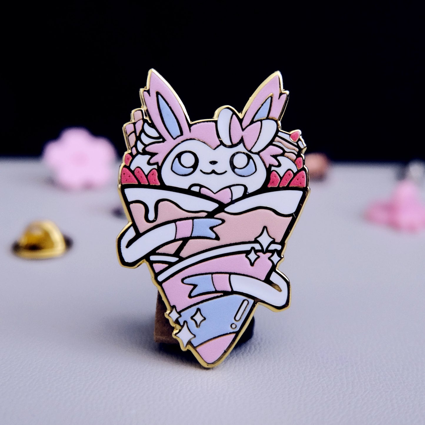 Sylveon Crepe Enamel Pin