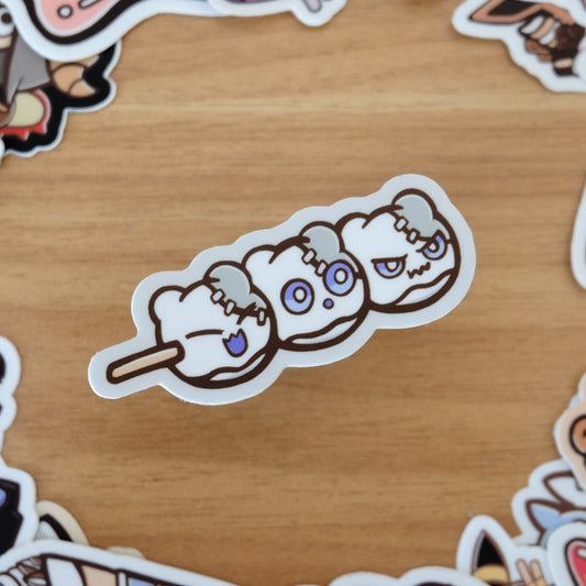Wubbaboo Dango Vinyl Sticker